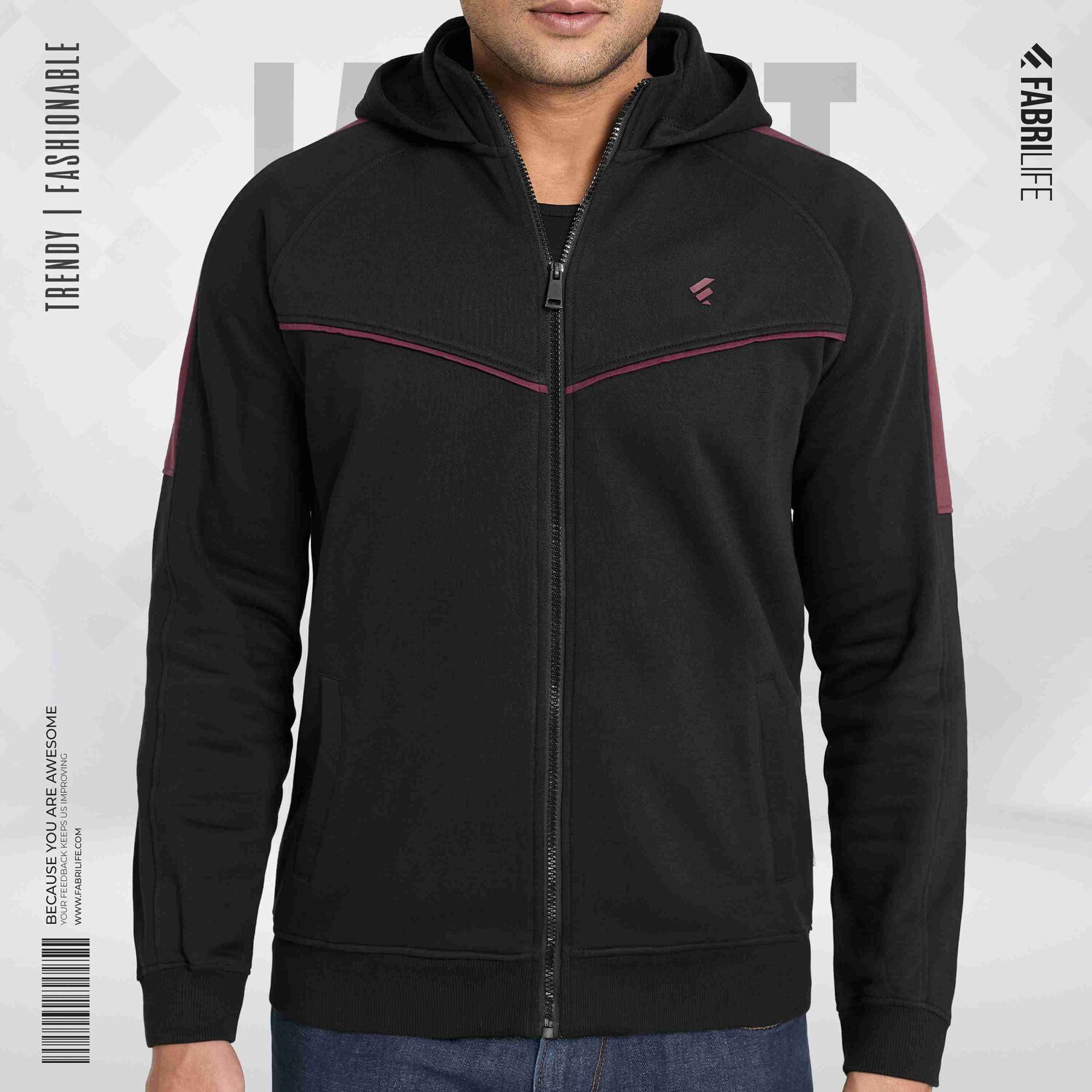 Blue Premium Hoodie